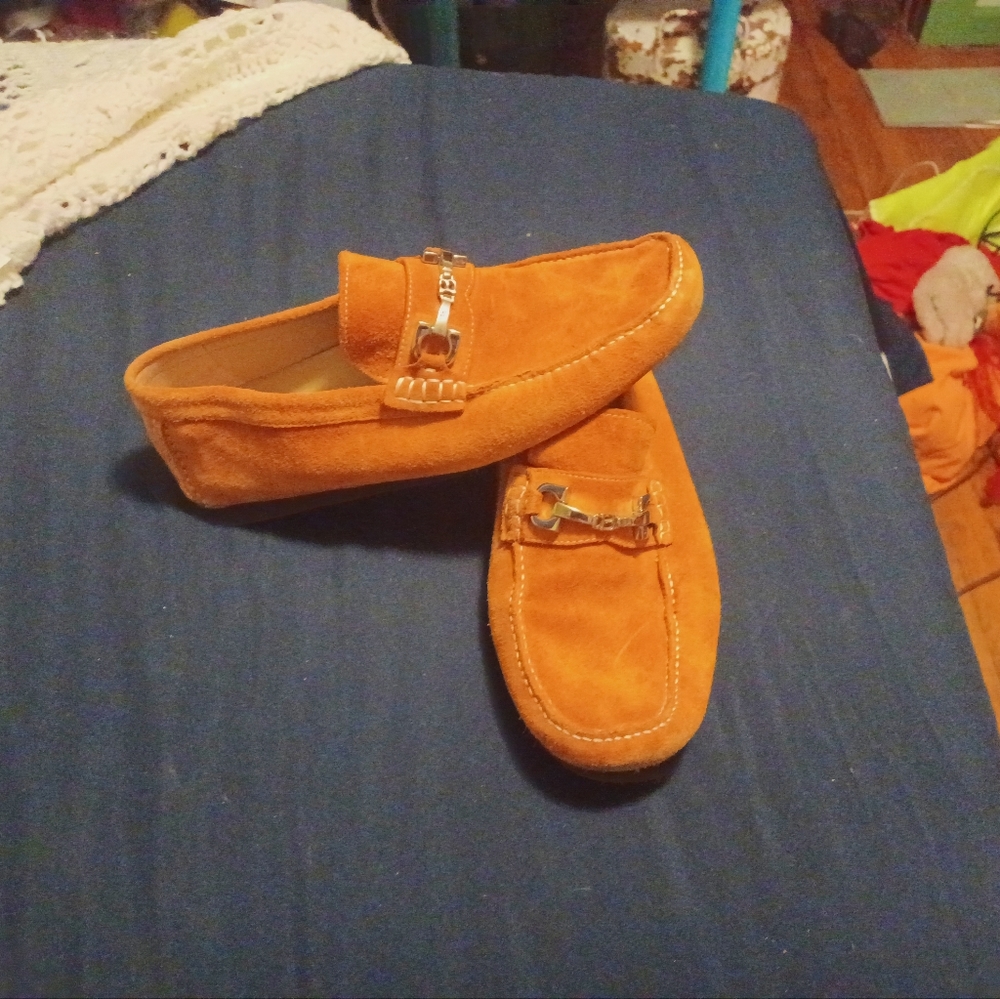 Luxurious Men's Suede Bally's Waterman Driving Shoes Switzerla d Size 8